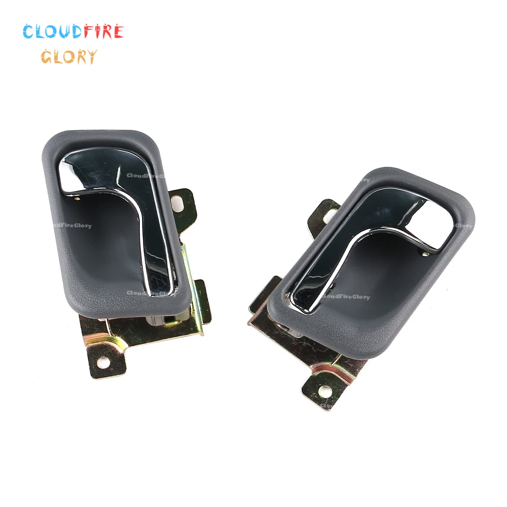 MB669169 MB669170 Pair Front Rear Left+Right Inside Door Handle For Mitsubishi Montero Pajero V46 V31 V32 V33 1992-2000