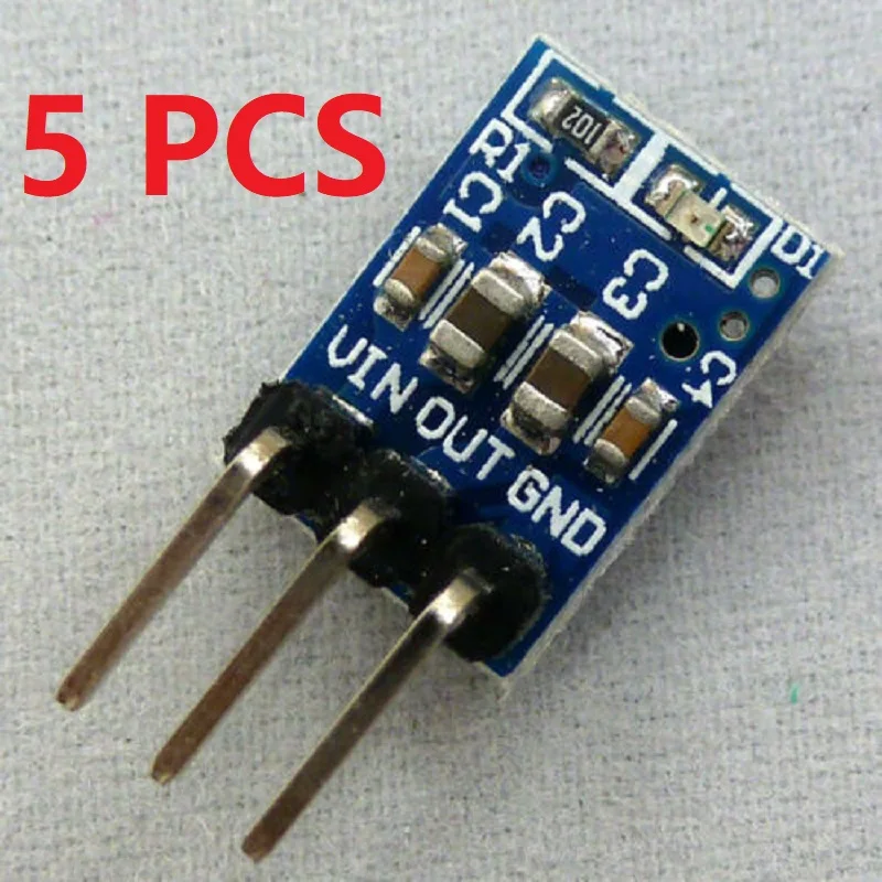 5 Pcs Dc 5V To 3.3V…