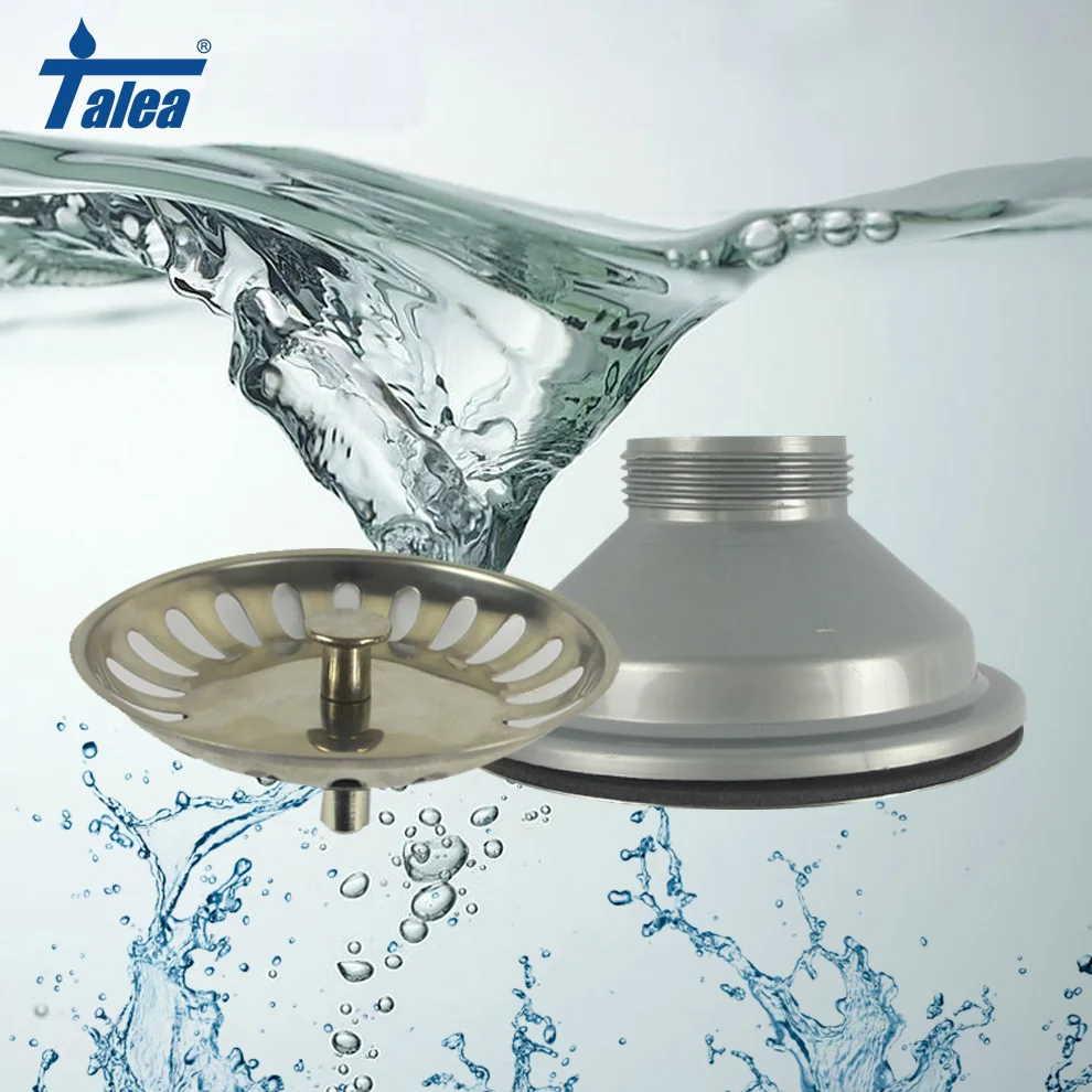Talea 114mm diameter Blow Sink drain strainer Basin waste Filter Kitchen Fixtures