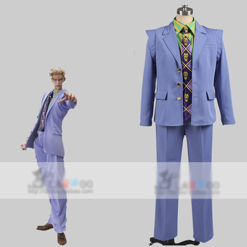 Kira Yoshikage Cosplay Costume Whole Set 110