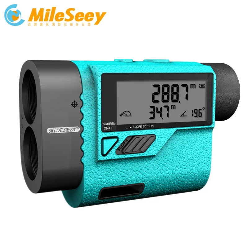 MiLESEEY PF3S Telescope 600m Laser Rangefinder For Golf Hunting Laser Distance Meter with Flag-Lock, Speed