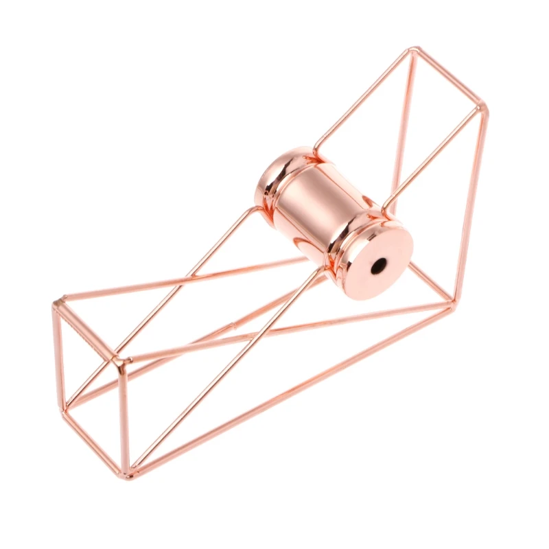 

Rose Gold Hollow Tape Cutter Washi Storage Organizer Stationery Office Supplies JUN-28A