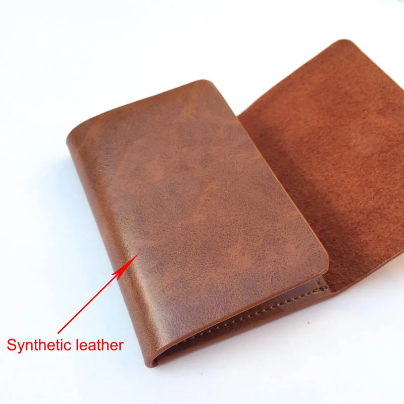 New Arrival Solid Genuine Leather Vintage Men's Money Clips Wallet Mini Purse With Magnet Hasp For Man Credit Card Cash Holder