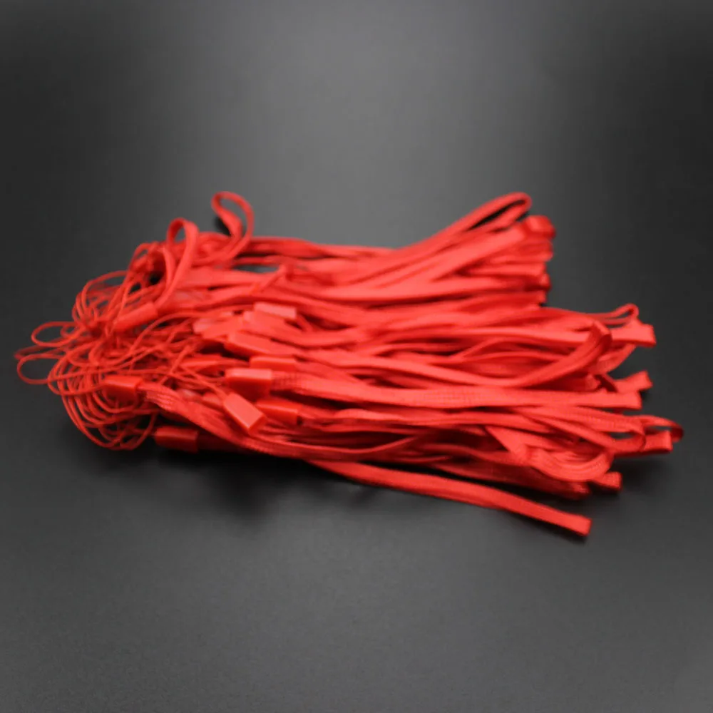 50 Buah Tali Telepon Leher Lanyard untuk Kartu Tanda Pengenal Kunci Gym/Tempat USB Ponsel Tali Gantung DIY Tali Lariat Lanyard