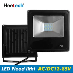 LED Floodlight Spotlight DC 12V 24V 36Volt Led Light Waterproof 30W50W100w Outdoor Cold White Floodlight For Garden Street Lamp