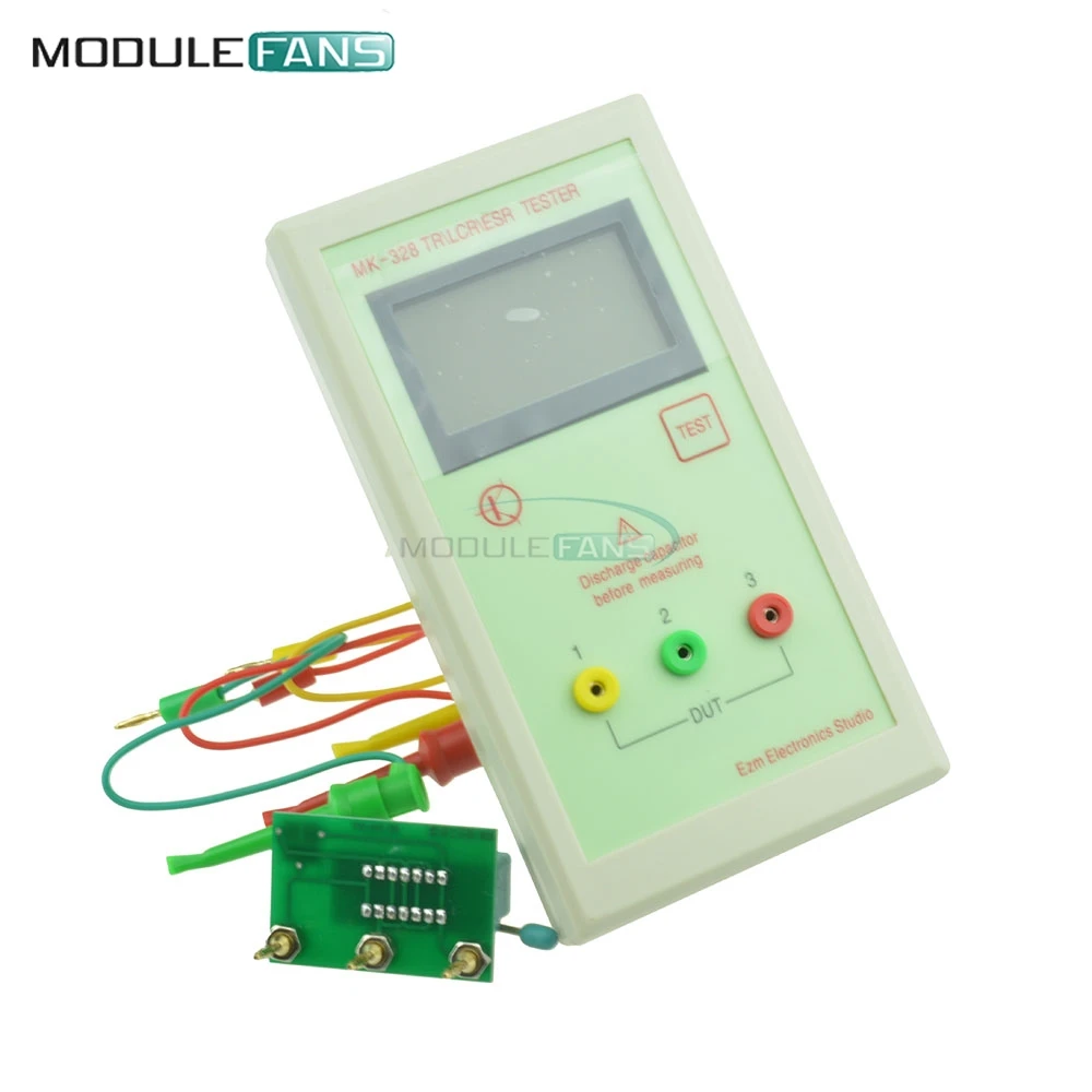 Diy MK-328 Meter Tester Transistor Induktivität Kapazität Widerstand LCR TEST MOS/PNP/NPN Automatische Erkennung – Detail 8