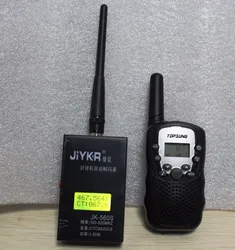 Contador de frecuencia portátil, decodificador de potencia de salida para Walkie Talkie analógico, T-388, UHF, VHF, 100MHz-520Mhz, CTCSS/DCS