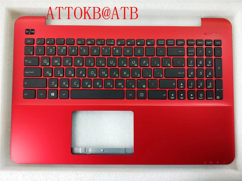 Imagem -05 - New Russo Teclado do Portátil para Asus X555 X555l A555l F555l R556l Vm510l W519l Y583l R556 W509 X555d X555s Palmrest Cubra com c