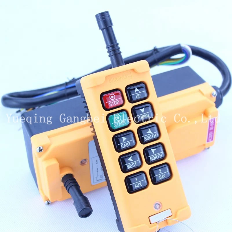 

HS-10 Hoist crane remote control wireless radio Uting remote control 380VAC 220VAC 36VAC 12VDC-24VDC