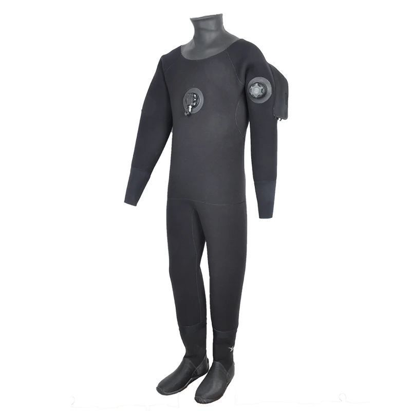 YONSUB-Custom-Made Dry Suit for Men, Diving Sailing Drysuit, Waterproof, Breathable Nylon Kayak, Vulcanized Boots, 6 mm