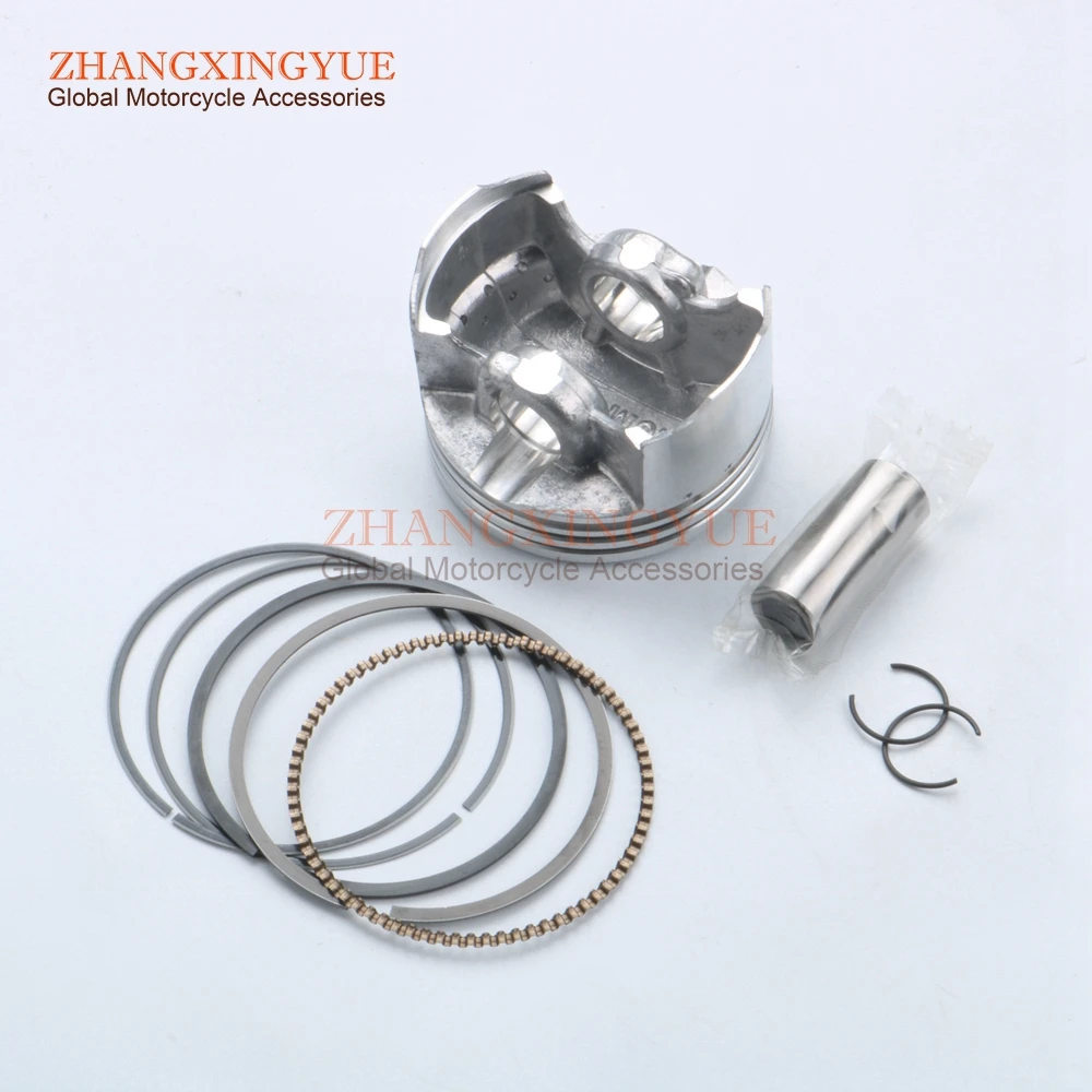 63mm 4 VALVE HIGH PERFORMANCE PISTON for SCOOTER GY6 200CC 152QMI 157QMJ Large Diameter