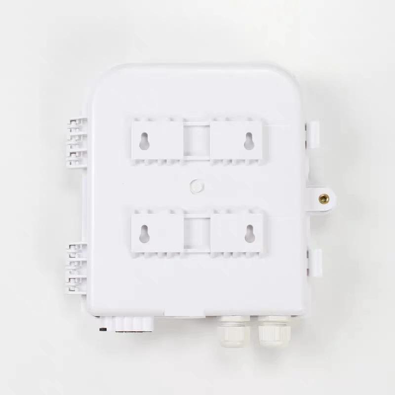 Распределительная коробка оптического волокна для внутреннего и наружного применения, 8-жильная распределительная коробка FTTH, IP65, белая, 210*180*50 мм, 1*8 Fusion Box