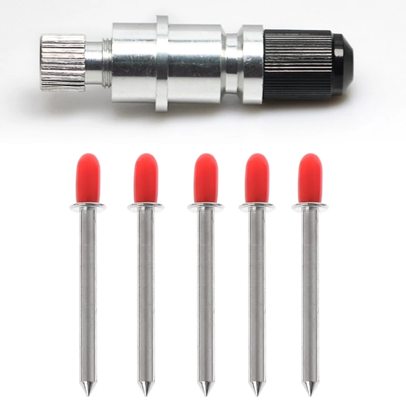 5Pcs Carburo Cementato Lama Plotter Da Taglio Per Pellicola Del Vinile Cutter 25x2 millimetri di Qualità qiang