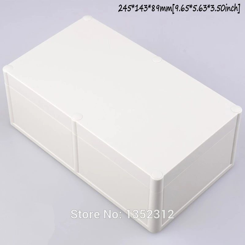 One pcs 245*143*89mm IP68 plastic waterproof enclosure for electronic abs DIY project box outside instrument box junction box