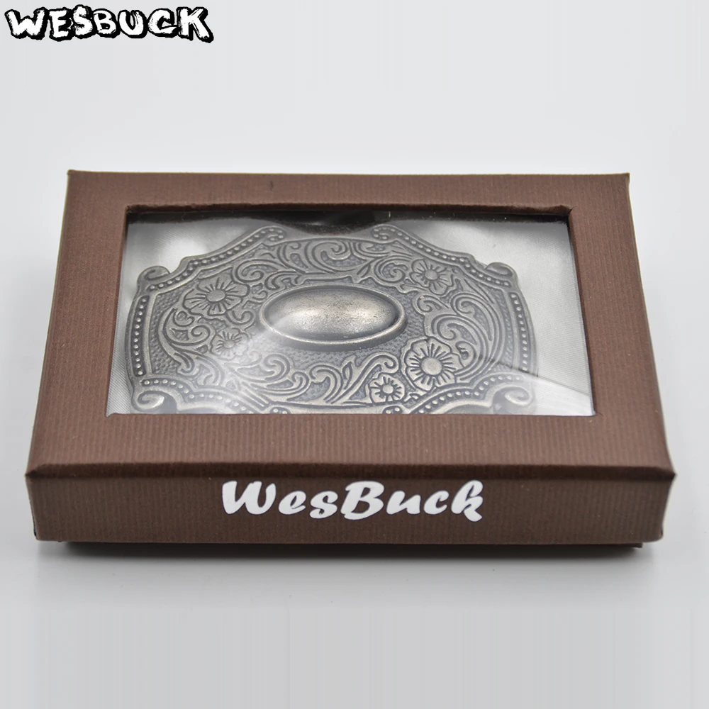 WesBuck Brand Hot Sale Belt Buckle Metal New Western Men Women Belt Buckles