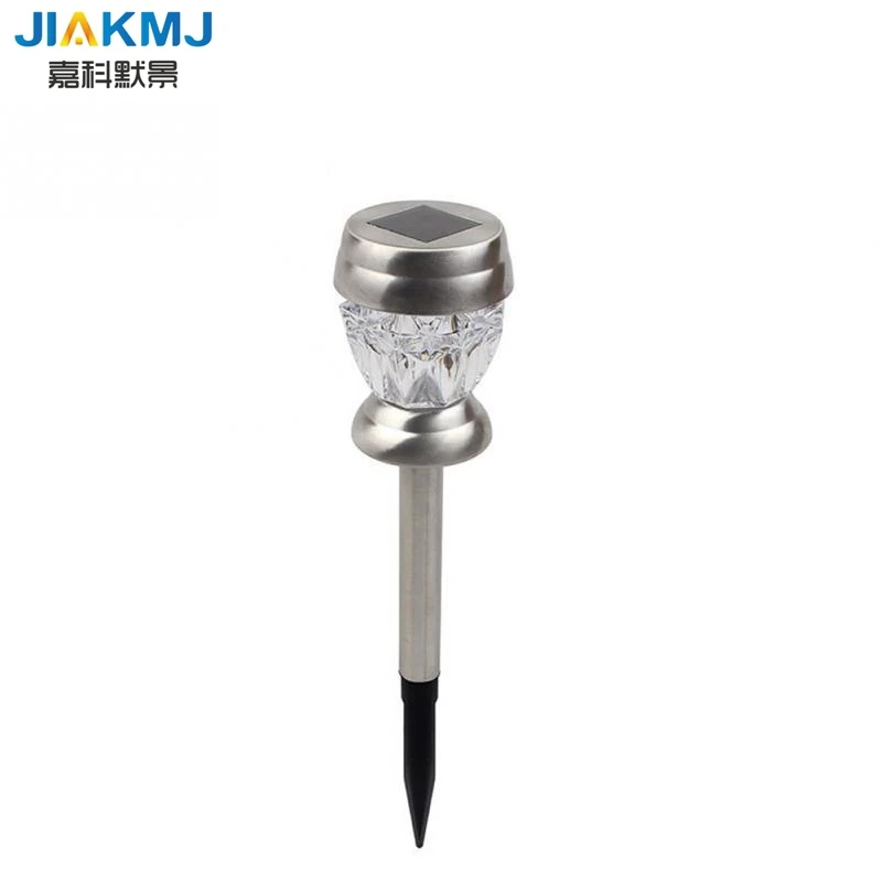 

4 Pcs Outdoor Stainless Steel Solar Power 7 Color Changing LED Garden Landscape Path Pathway Lights Lawn Lamp Solar Panel Light