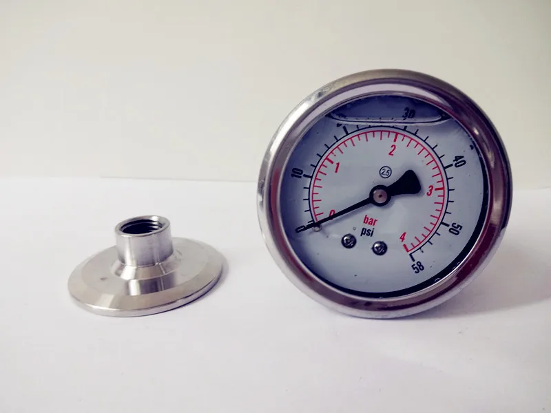 Мини-манометр M14 * 1,5, 0-4 бар