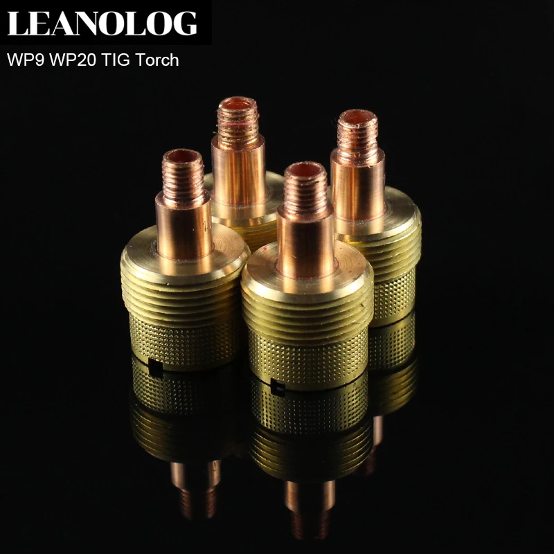 2PCS Welding Machine Accessories Large Stubby Gas Lens Body For WP9 WP20  TIG Welding Torch/Welder Gun