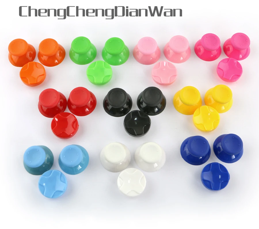 ChengChengDianWan 120sets/lot Mushroom Cap joystick caps thumbsitck caps with D-pad for xbox360 controller