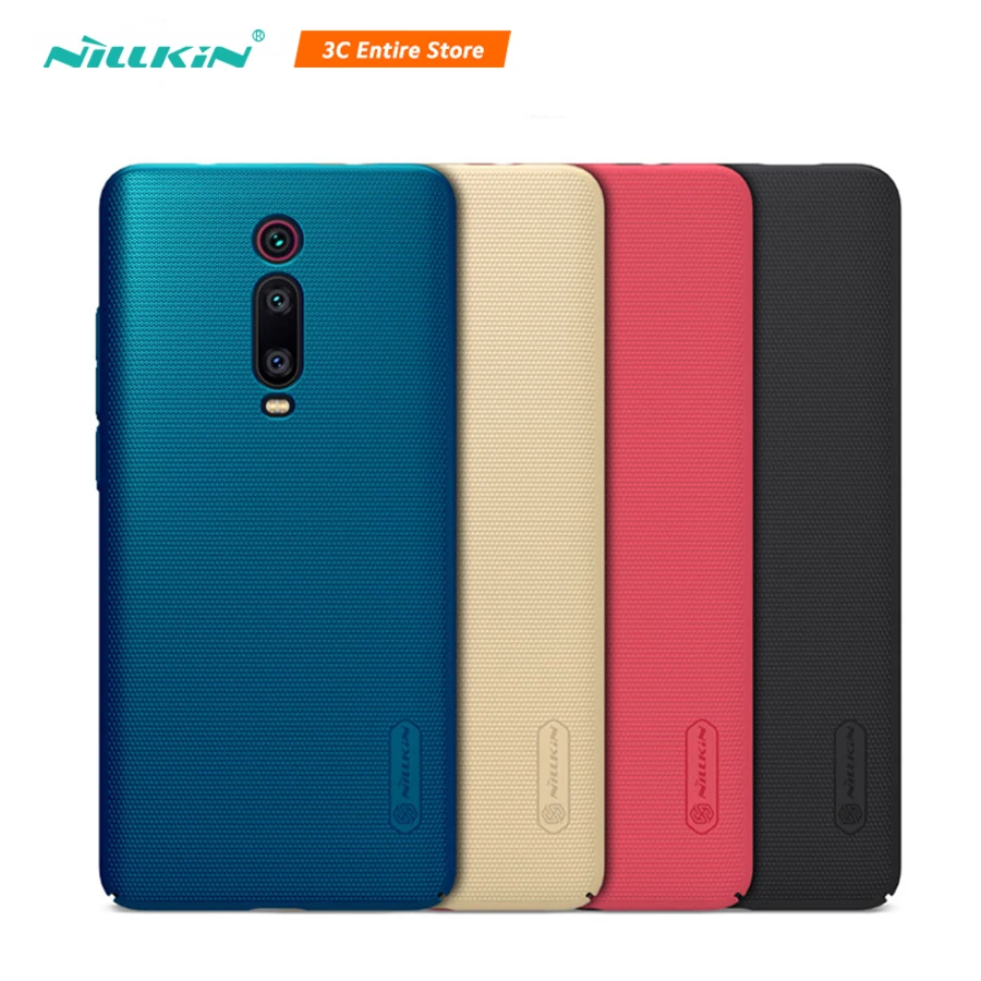 

Xiaomi Redmi K20/K20 Pro/MI 9T/MI 9T Pro phone Case Casing Nillkin Frosted Shield Matte Hard Back Cover Case