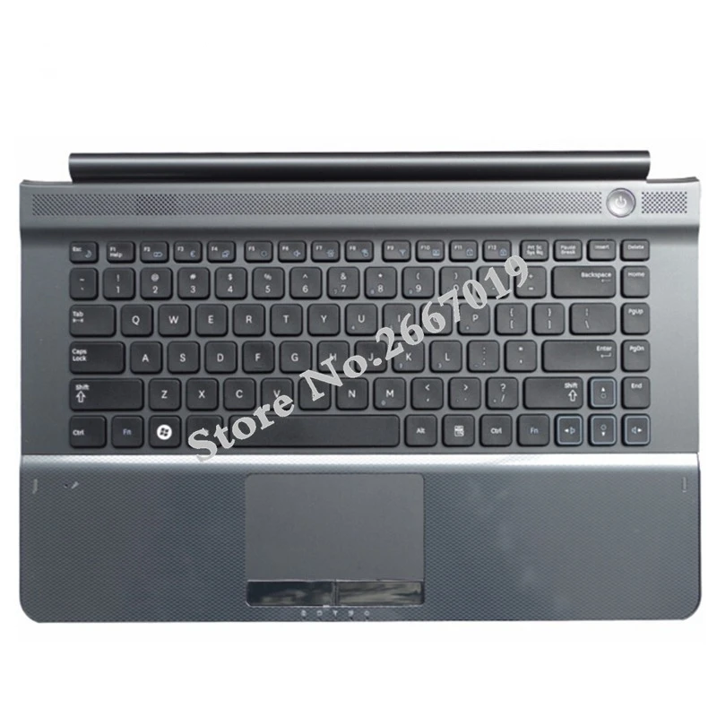 US For SAMSUNG RC410 RV415 RC420 RV420 RV409 E3420 Laptop Keyboard Black New English with C shell