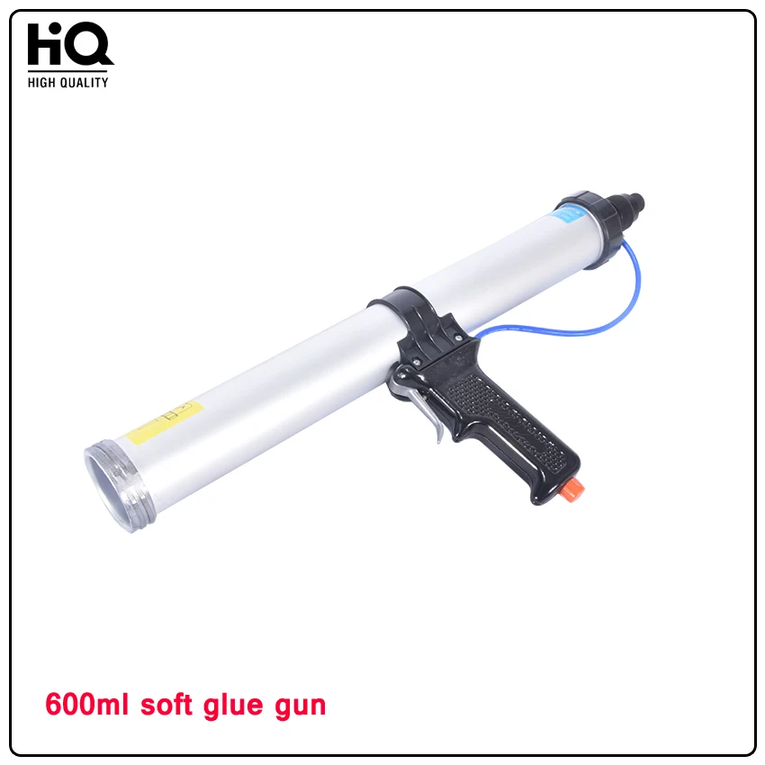 

High Quality 600ml Sausage Pneumatic Caulking Gun Glass Glue Gun Air Rubber Gun Caulk Applicator Tool diameter 50mm,length 435mm