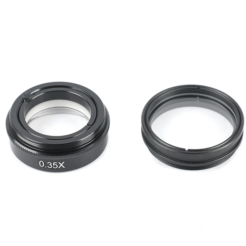 0,3X 0,35X 0,5X 0,75X 2X 1X Barlow Objektiv 42mm Montage Gewinde Microscopio Kamera Objektiv Für 10A 120X/180X/300X Objektiv – Detail 9