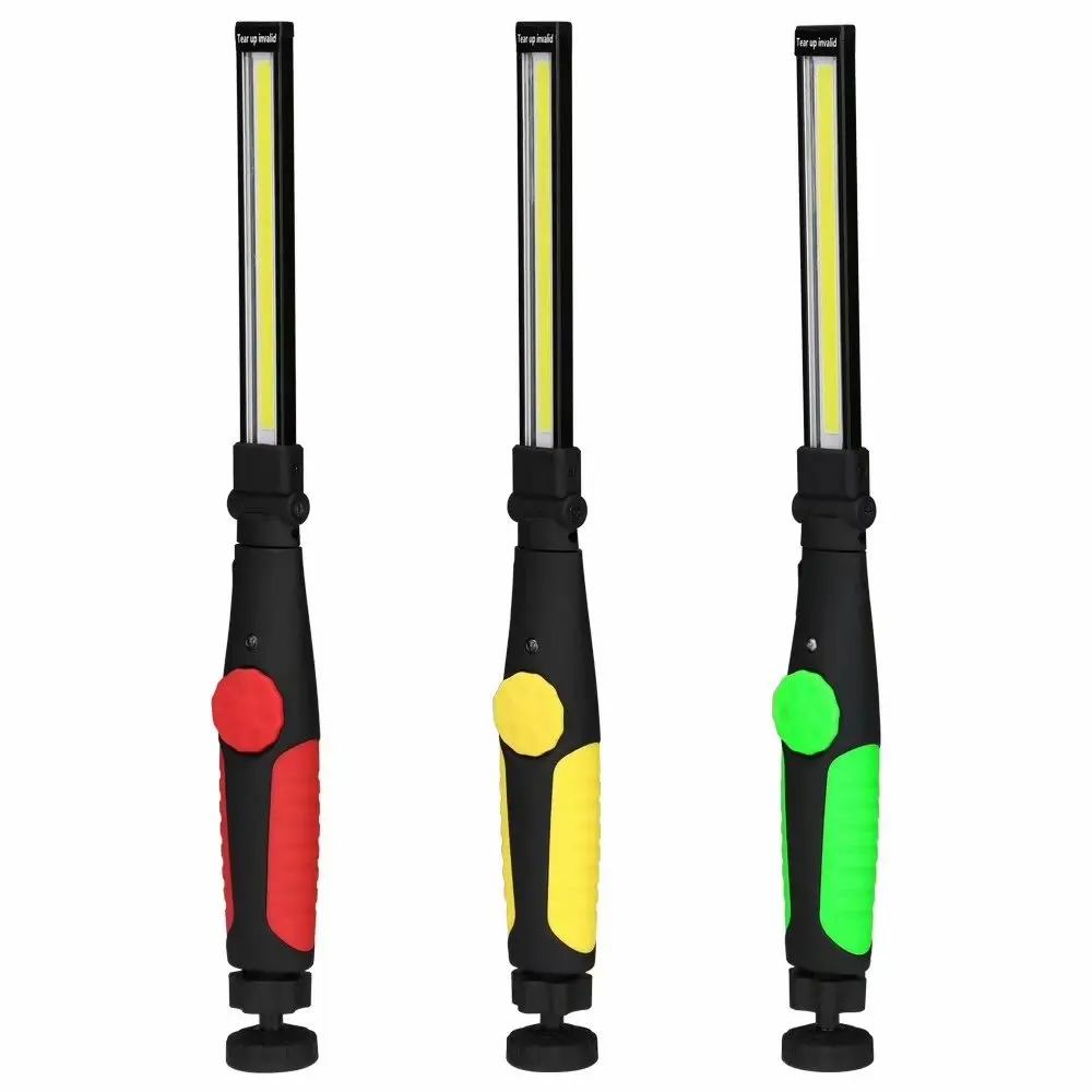 Rotated Foldable Portable COB USB Light Rechargeable LED Work Light Magnetic COB Portable spotlight