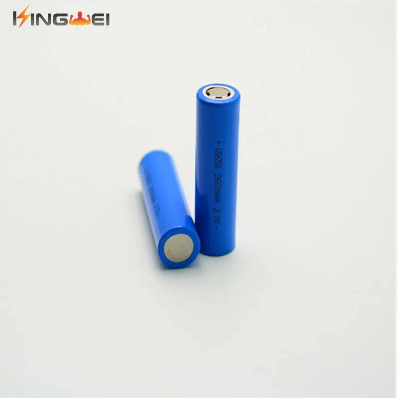 

Hot sell 10pcs kingwei flap top 18650 Battery 2600mah 3.7v Li-ion Rechargeable Battery ICR 18650 Lithium Battery