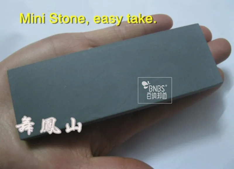 BNBS 2pcs/Lot Ultra-small natural bluestone&pulstone Sharpeners stone terrazzo fine grinding 1500~2000#