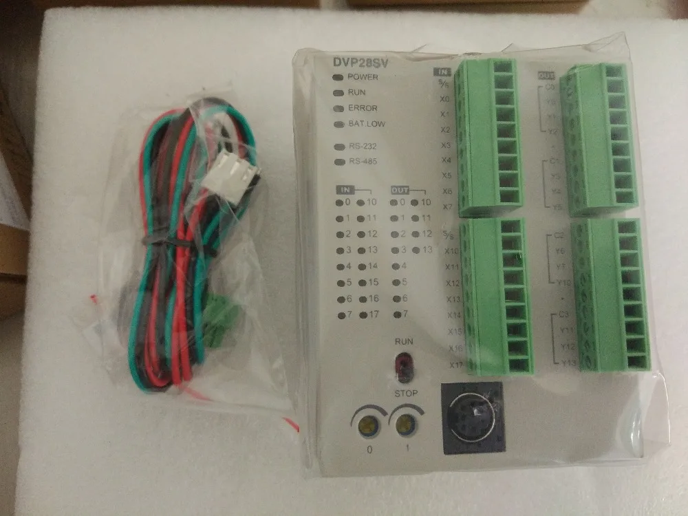 

DVP28SV11R2 DVP28SV11T2 DVP28SV11S2 DVP24SV11T2 SV2 Series Functional PLC new in box