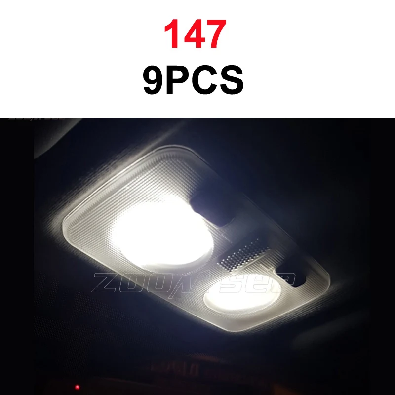 100% Perfect Error Free LED interior bulb dome map light Kit for Alfa Romeo Giulietta Mito Brera GT Spider 147 156 159 166