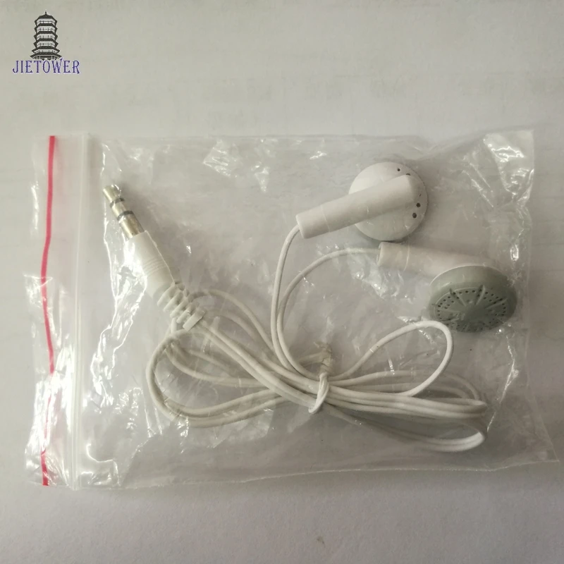 universal earphone 3.5 mm earphones cheap for mp3 mp4 phone Cheapest disposable earphones one time use Wholesale price 1000 pcs