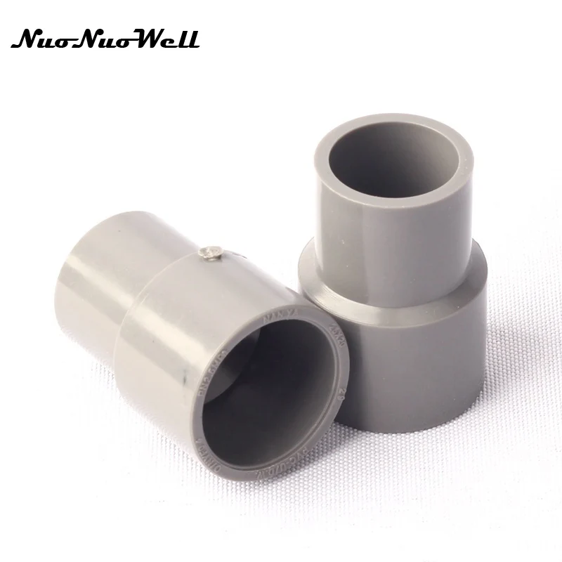 

6pcs NuoNuoWell 25mm to 20mm Hose Straight Connector for Garden Micro Drip Irrigation Watering Aquarium Water Tank Supplies