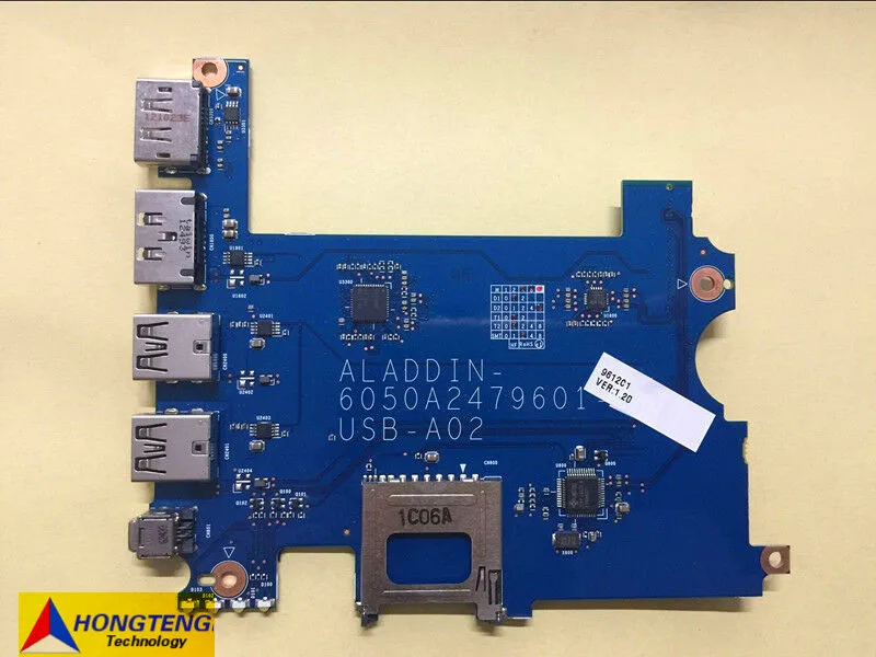 Used For HP Elitebook 8770w USB 3.0 eSATA SD DP Port Board 6050A2479601 Test OK free shipping image 2