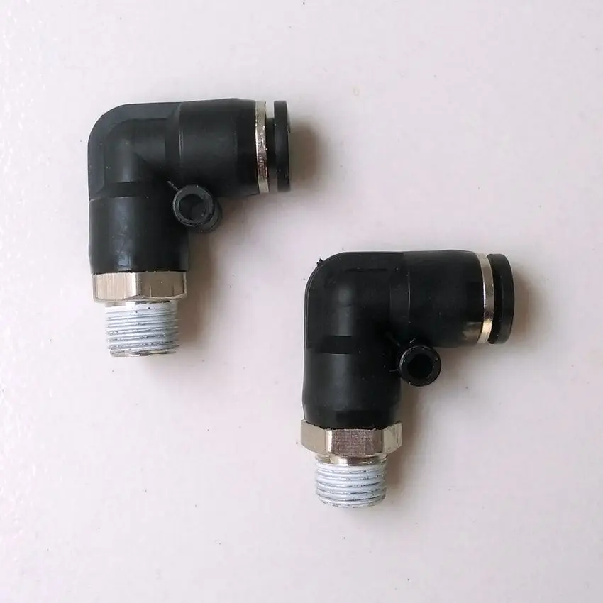 10pcs/lot  Pneumatic Fittings L type 6mm-1/8