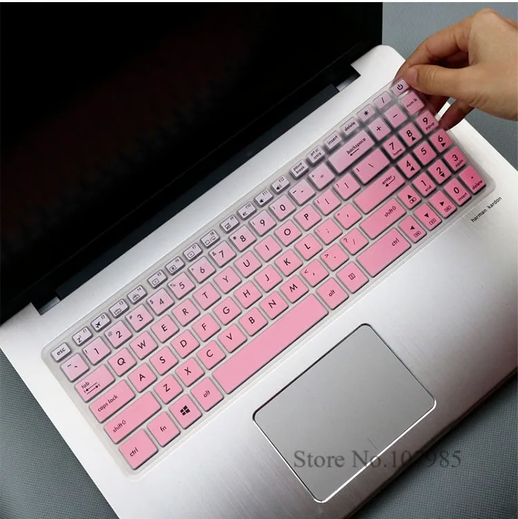 For ASUS VivoBook 15 N580gd N580v NX580 R560UD R560U R560 15 15.6 inch Silicone Laptop Keyboard Cover Skin Protector Film