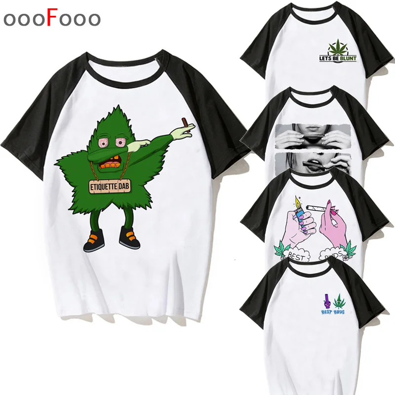 bong weed T Shirt 2019 Fashion top Fit Short Sleeve Men Round Collar Tee Men T-Shirt Cotton Tee Shirts  3XL male/women