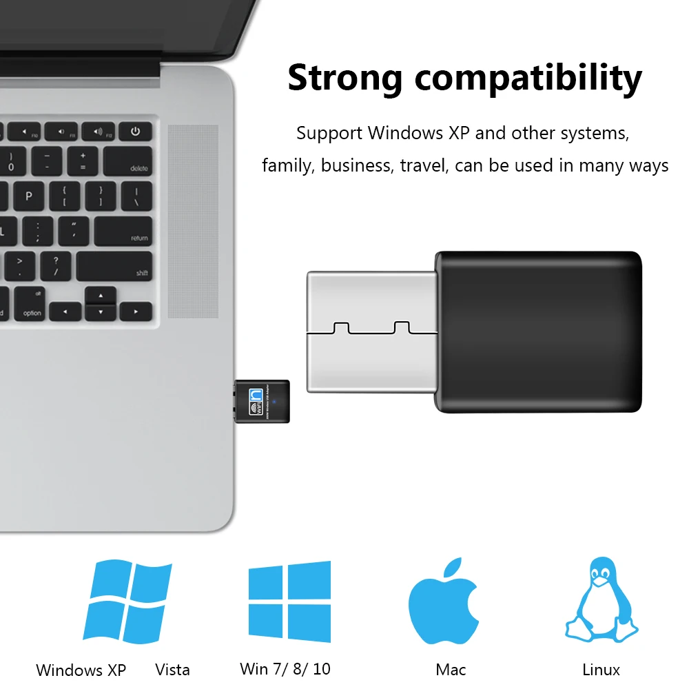 TECHKEY mini usb wifi adapter 300Mbps USB2.0 wifi antenna wifi usb ethernet wifi dongle 802.11 n/g/b enchufe wifi usb lan comfas