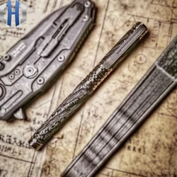 Tactical Pen Carbon Fiber Titanium Alloy Self-defense Defense Pen Attack Survival EDC Survival Pen