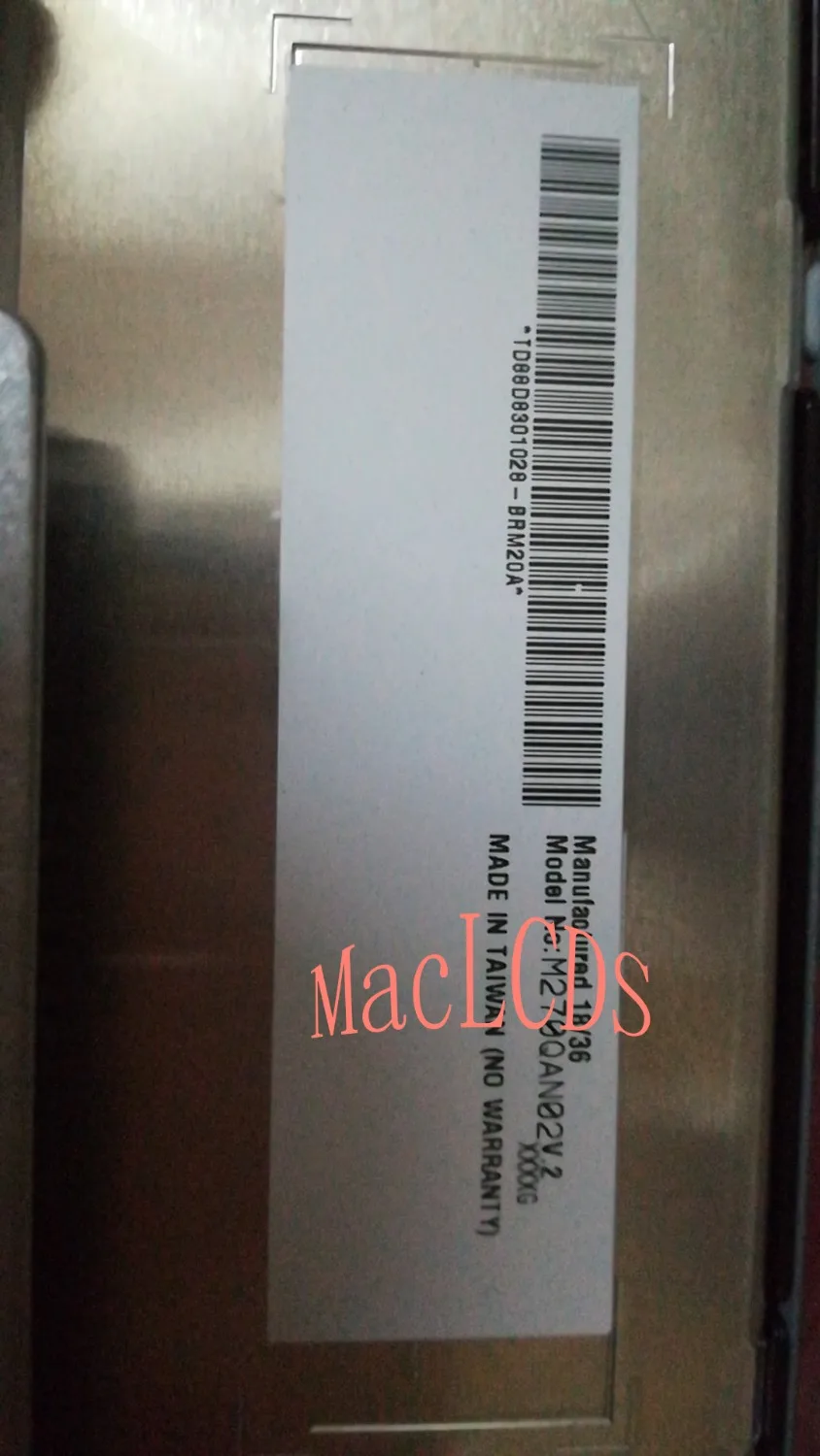 Imagem -04 - Painel de Exibição Lcd para Asus Game Monitor 4k Ips M270qan02 M270qan02.2 Pg27uq Acer X27p Original Novo 27