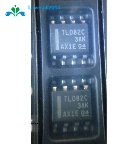 5 PCS NEW TL082 IC  SOP 8 JFET-INPUT OPERATIONAL AMPLIFIERS