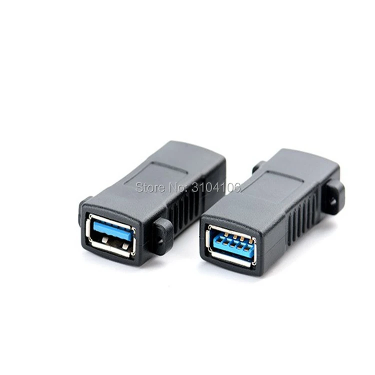 Adaptateur de montage sur panneau, prise USB 3.0 femelle à femelle Standard, connecteur Z07, 1 pièce, livraison directe
