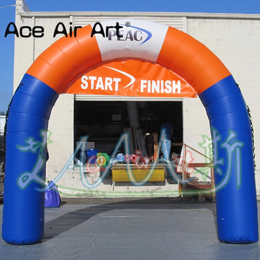 Newest Inflatable Racing Arch，Inflatable Game Start/Finish Line,Event Entrance Arch Door Tent withCustom Logo for USA