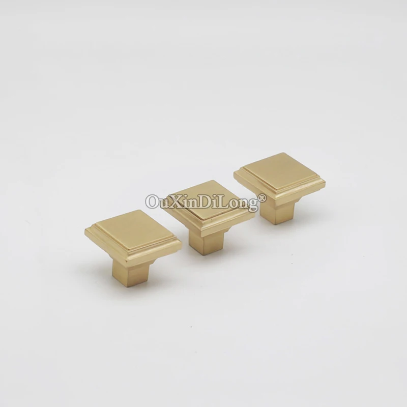 Brand New 10PCS European Pure Brass Kitchen Cabinet Pulls Cupboard Wardrobe Drawer Dresser Wine Cabinet Pulls Handles and Knobs