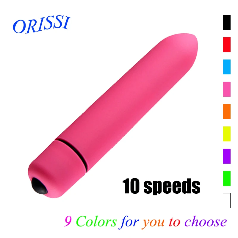 ORISSI Waterproof Powerful Adult G spot Vibrator AAA Battery Mini Clitoral Stimulator Sex Bullet Egg Sex Products For Women