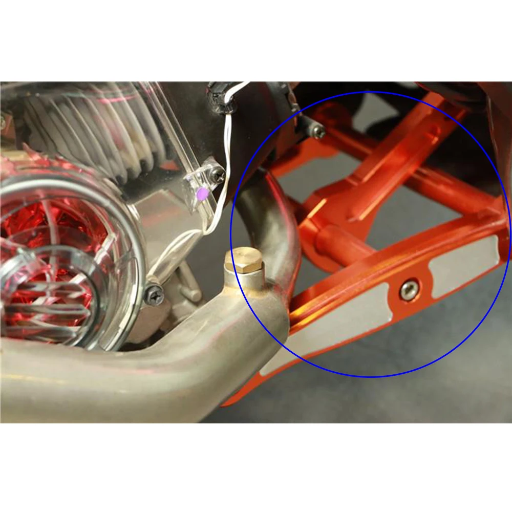 Motorcycle Scooter CNC Aluminum Alloy 15cm Lengthen Metal Saddle Bag Support Bar Mounting Brackets For Yamaha BWS X 125