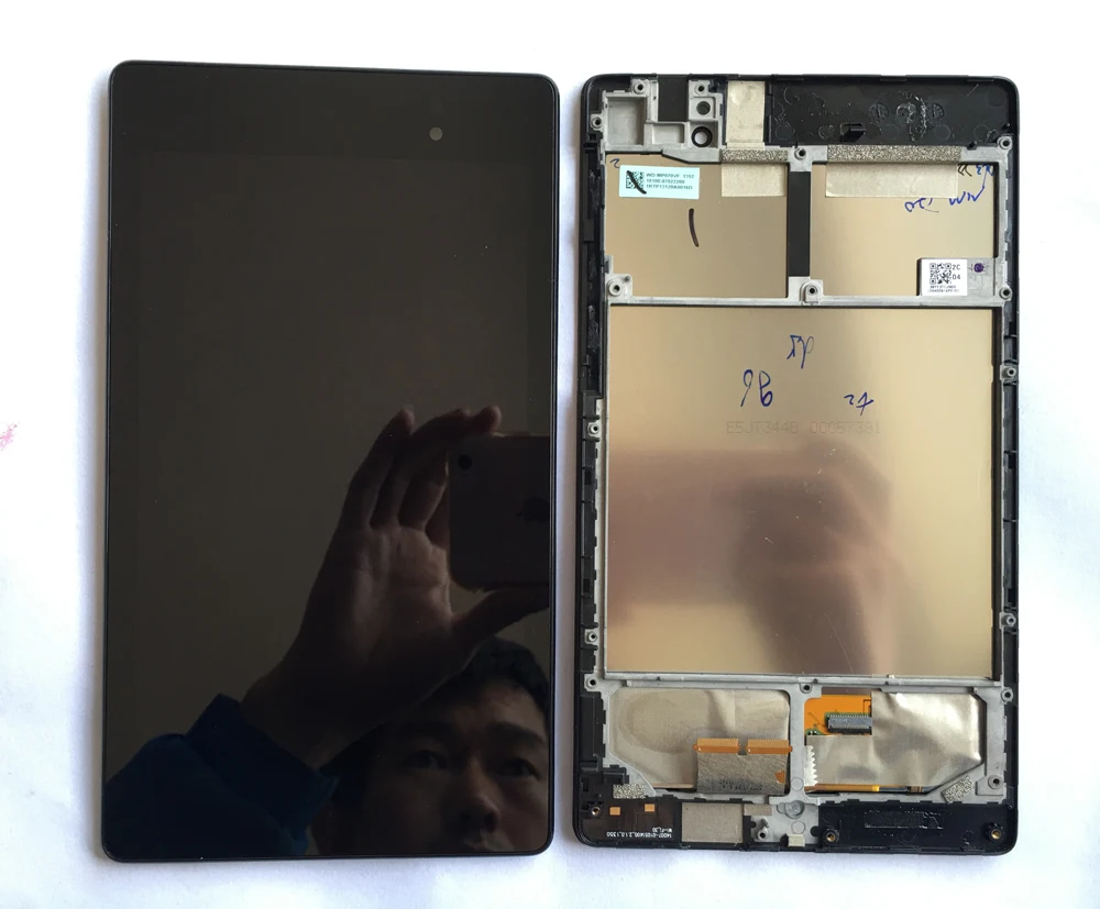 LCD Display Panel Screen Touch Screen Digitizer with frame For ASUS Google Nexus 7 ME571 ME571KL 3G version ME571K ME572 ME572CL