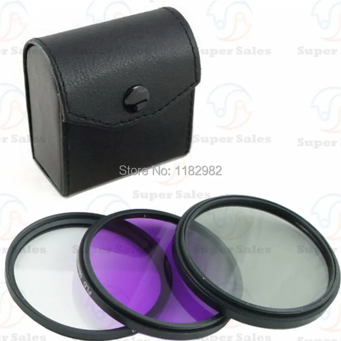 6ni1 49 MM UV filter +  CPL filter + FLD filter + Filter Case + Lens Hood + Lens Cap FLD  for S@ny NEX-3 NEX-5 NEX-6 NEX-7