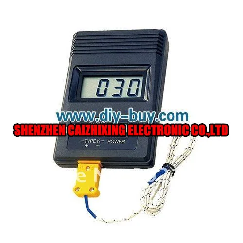 Freeshipping New Arrival TM-902C K Type Thermometer Temperature Meter + Probe The high quality product, please choose us